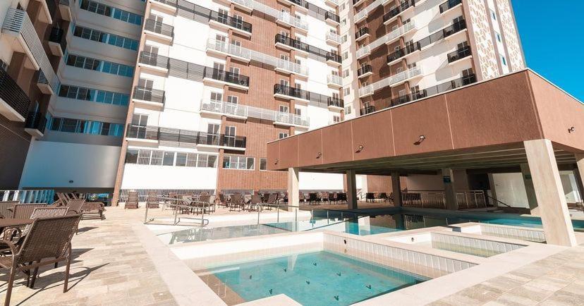 Apartment Spazzio Diroma Com Piscina 24 E Acesso Todos Os Dias No Diroma Acqua Park , Splash E Slide *