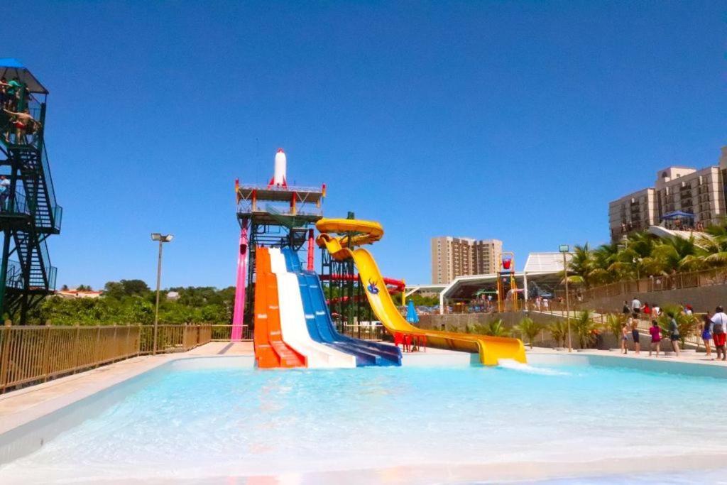 Apartment Spazzio Diroma Com Piscina 24 E Acesso Todos Os Dias No Diroma Acqua Park , Splash E Slide *